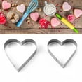 thumbnail image 7 of Shenmeida Heart Cookie Cutter Set - 10 Pieces- Heart Shaped Cookie Cutters, Stainless Steel Biscuit Pastry Cutters, 7 of 7