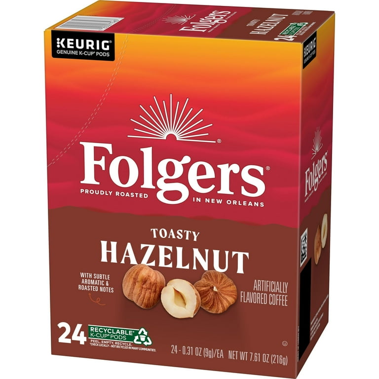 Toasty Hazelnut Coffee K-Cups, 24/Box Toasty Hazelnut Coffee K-Cups, 24/Box