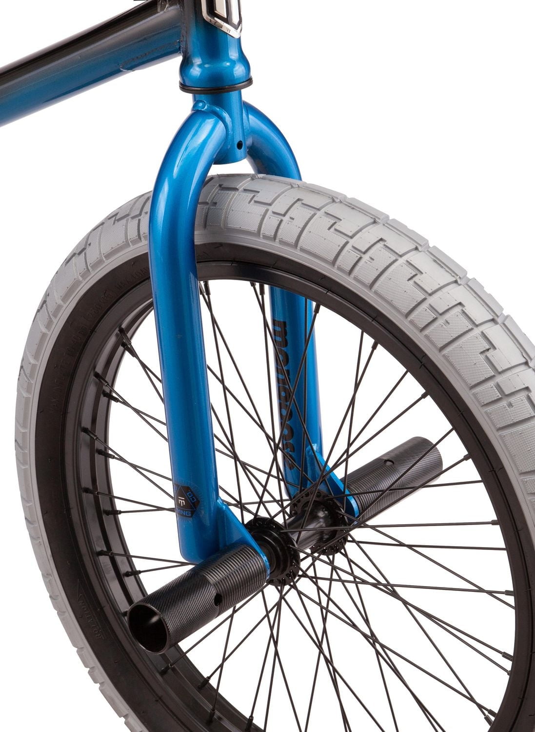 Mongoose Rebel X2 BMX bike, single speed, 20-inch wheels, black