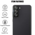 thumbnail image 5 of UZWZW (4+2) for Samsung Galaxy S21 FE 5G (4 Pack) Tempered Glass HD Clear Screen Protector with (2 Pack) Camera Lens Protector, 5 of 7