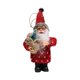 thumbnail image 4 of Decoración colgante para de Navidad, muñeco de Papá Noel con cordón, forma novedosa, altura cómoda de 19cm para decoración navideña, elegante Estilo C, 4 of 8