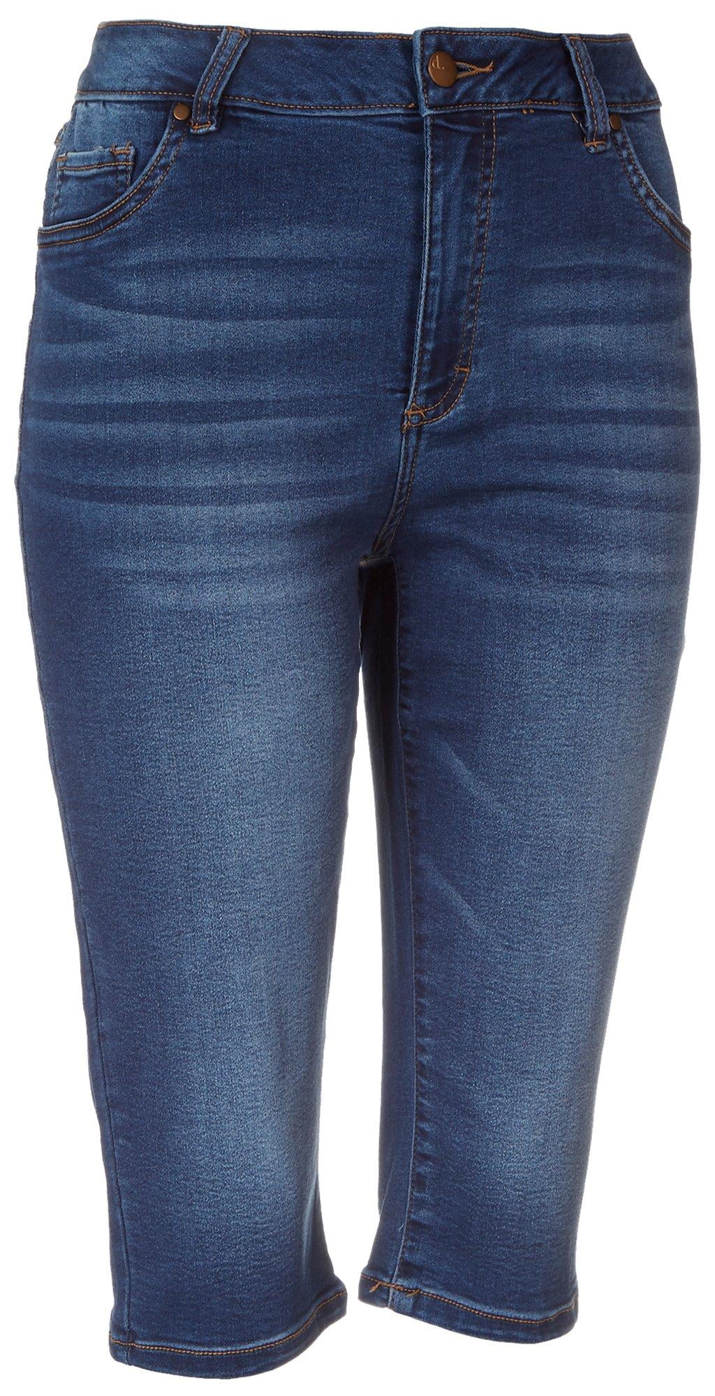 D. Jeans Petite High Waist Capris 10P 