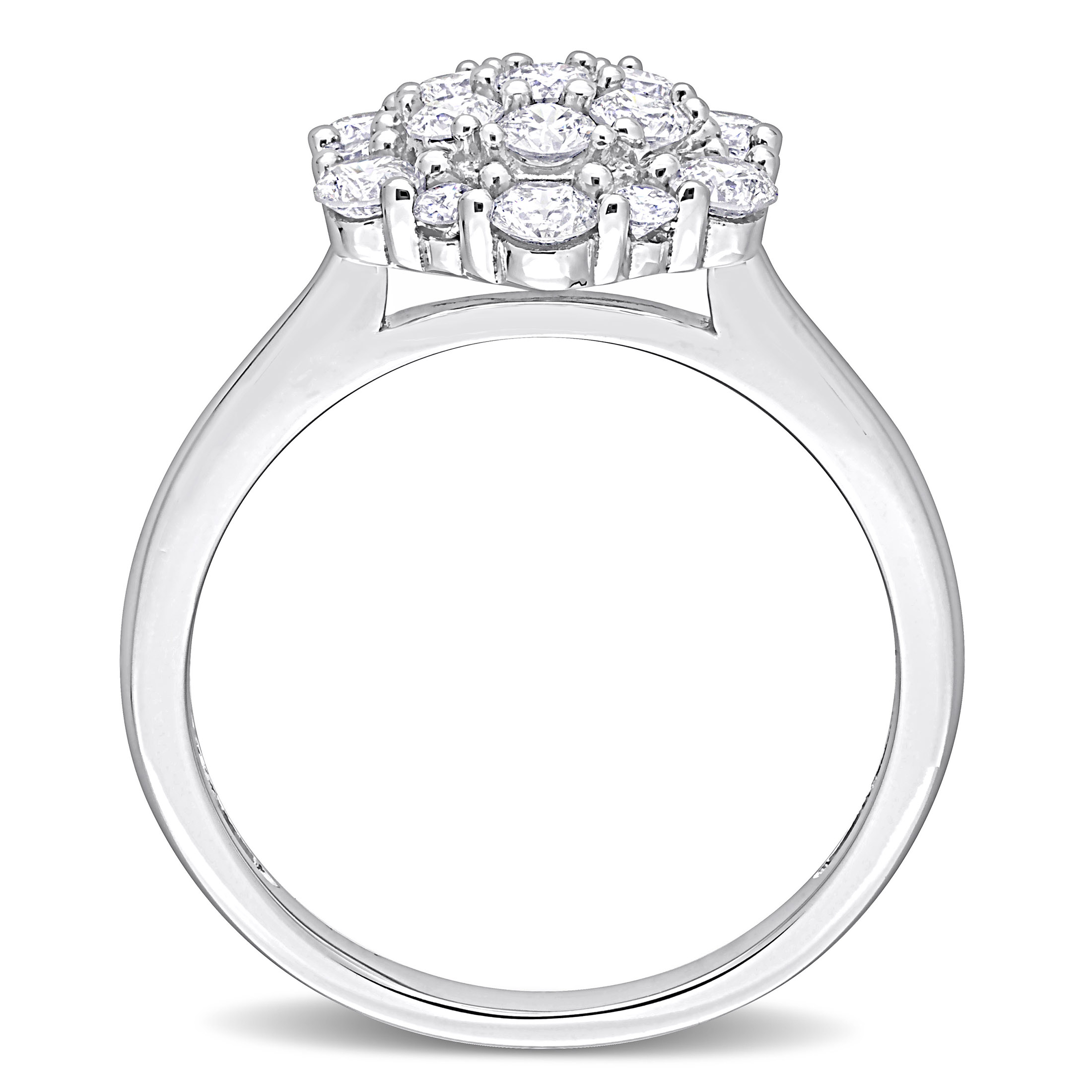 Everly Women's Diamond 10K White Gold Engagement Ring
