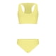 thumbnail image 4 of Tankini para mujer, bikini liso sin espalda, de dos piezas, estilo vendaje, para playa, dos piezas, tankini, 2 piezas, 4 of 9