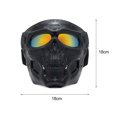 thumbnail image 3 of CSChome Face Guard Motorcycle Face Guard Colored Goggles Adjustable Comfortable Fit Windproof Protective Cycling Accessories, 3 of 7