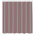 thumbnail image 2 of Arrow Shower Curtain, Rhythmic Structures of Herringbone or Chevron Inspired Streaks, Fabric Bathroom Set with Hooks, 69W X 84L Inches Extra Long, Coral Pale Mustard and Indigo, by Ambesonne, 2 of 2