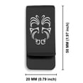 thumbnail image 2 of Stainless Steel Maori Warrior Champion Classic Slim Money Clip Credit Card Holder, 2 of 2