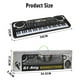 thumbnail image 4 of Piano eléctrico de 61 teclas para niños con micrófono, teclado eléctrico multifuncional, juguete de Piano Musical para niños Guardung EL013370-01, 4 of 6