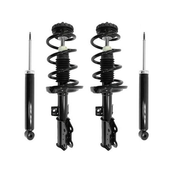 Front and Rear Suspension Strut and Shock Absorber Assembly Kit - Compatible with 2010 - 2016 Cadillac SRX 2011 2012 2013 2014 2015