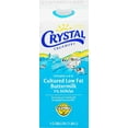 Crystal Creamery Cultured Low Fat Buttermilk, 0.5 gal
