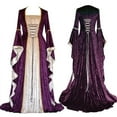 2024 New Medieval Dress Halloween Costumes for Women Cosplay Palace