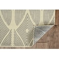 thumbnail image 4 of Capri Henley Rug Bone Light Grey 43 x 73 Easy Care Polypropylene Transitional, 4 of 6