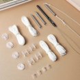 thumbnail image 3 of 1 Set Pleated Shade Repair Kit Window Shade Cord Retainers Blind String Window Shade Repair Tool Rv Blinds Replacement Part, 3 of 4