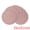 Pink, variant on Unique Bargains Rustic Round Placemats 6Pcs Woven Placemats Blue 15x15inch