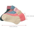 thumbnail image 2 of Worgeous 5 Pairs Winter Medium Tube Stockings Women Warm Socks Comfortable Casual Socks, 2 of 8