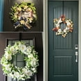 thumbnail image 7 of TETOU Retractable Door Wreath Hook Metal Black Over the Door Hook No Punch Door Wreath Hanger Christmas Ornament, 7 of 7
