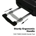 thumbnail image 5 of Expandable Luggage Sets  20/24/28inch, 3 Piece Hardside Suitcase Set with TSA Lock, ABS Hardshell Lightweight Luggage Sets with Spinner Wheels, Black, 5 of 7
