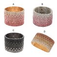 thumbnail image 2 of Minnieouse de diamantes de imitación para mujer, portátil, colorida, brillante, para chicas, citas, caminar, trabajo, cadena para la muñeca, Ropa, zapatos y accesorios Miscelánea rosa plata Minnieouse AP015124-02, 2 of 6