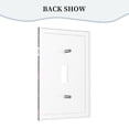 thumbnail image 4 of ZICANCN Outlet Covers Wall Plate, Skull Mexican Holiday Flower Light Switch Cover Decorative, Duplex Toggle Combo 1-Gang, 4 of 9