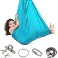 thumbnail image 1 of Kinder Schwingen Hngematte, Indoor Schaukel Elastisch Cuddle Hammock Sensory Swing Ideal Fr, Asperger Und Sensorische Integration Sowie Autismustherap, 1 of 5