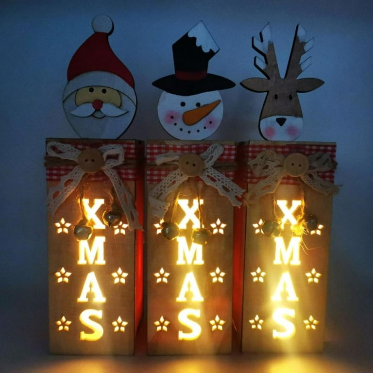 Santa wood crafts deals