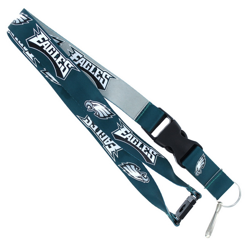 NFL Philadelphia Eagles Team Logo Reversible Lanyard Keychain
