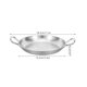 thumbnail image 4 of Partido de bocadillos de acero inoxidable Fiesta de comida frita Restaurante French Fries Plate, 4 of 5