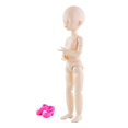thumbnail image 2 of Cuerpo de muñeca BJD Girl,Partes del cuerpo desnudo de muñeca articulada flexible sin pintar,Muñeca articulada con bola 1/6 partes del cuerpo fabricación de bricolaje,Accesorios para, 2 of 10