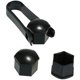thumbnail image 3 of 20 Uds. Cubiertas universales para tuercas de rueda de 21Mm Protector de tornillo de tuerca chapado negro, 3 of 5