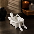 thumbnail image 5 of Skeleton Bathtub Planter, 3D-Printed Halloween Container and Gothic Desktop Storage Bowl for Succulents, Trinkets, Candy and Spooky Home, 5 of 7