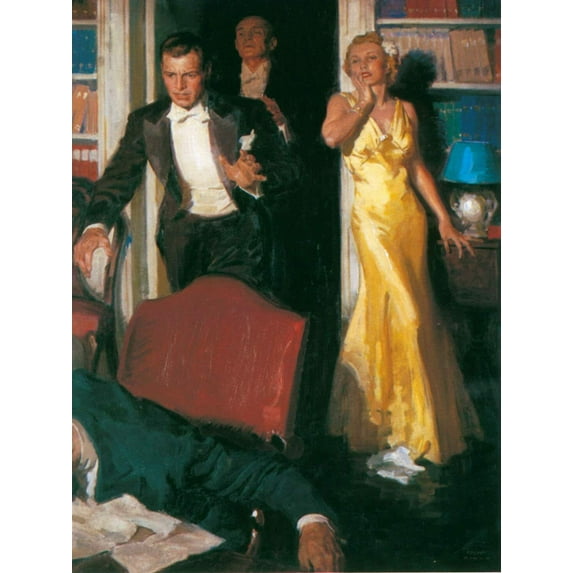 Murder Mystery - CANVAS OR FINE PRINT WALL ART