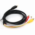 thumbnail image 4 of 3 HDMI to RCA Cable Converter Adapter Cable Transmitter Cord，1.5m, 4 of 4