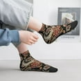 thumbnail image 2 of Pofeuu Paisley6 Print 30cm Socks, Adult Running Hiking Socks for Youth and Adult, 2 of 7