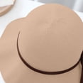 thumbnail image 7 of Levmjia Women Fisherman Hat Breathable Straw Bow Lightweight Sun Hat For Beach Travel Gardening Daily Commute Outdoor Casual Leisure Summer UV Protection, 7 of 7