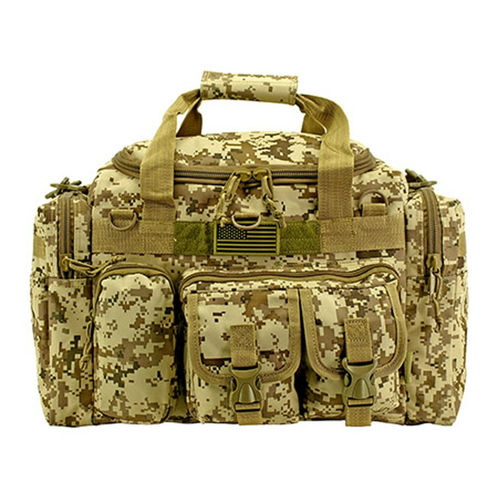HeavyDuty Camo 18" Duffle Bag Tan ACU