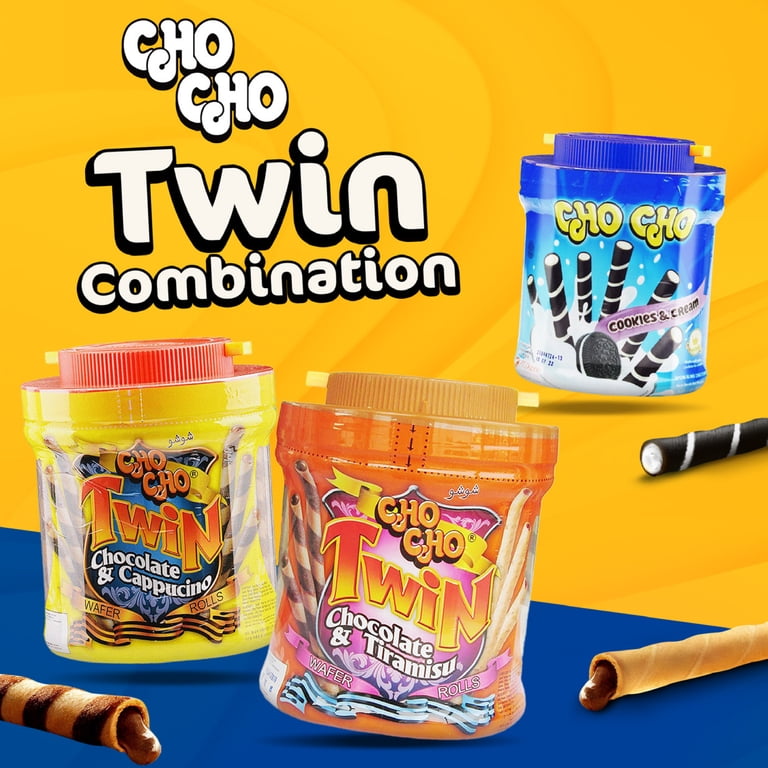 Cho Cho Twin Cookies & Cream Wafer Stick 17.64 oz (Pack of 1