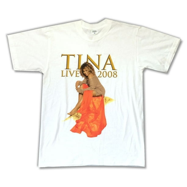 Tina Turner Perfect Smile 2008 Tour White T Shirt Live In Concert 公式通販サイトです tina turner Tシャツ Tシャツ/カットソー(半袖/袖なし)