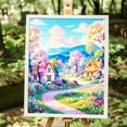 thumbnail image 4 of JYLMOOD Paint by Numbers Kit for Adults Beginner, Easy DIY Oil Painting Kits On Canvas for Gift Home Wall Decor 16x20 Inch - Colorful House, 4 of 5