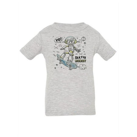 

Skater Robot T-Shirt Infant -Image by Shutterstock 18 Months