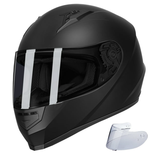 Glx Unisex Adult Gx11 Compact Lightweight Full Face Motorcycle Street