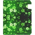 thumbnail image 5 of WOOR St Patricks Lucky Shamrocks Leaves Magnetic Mailbox Cover MailWraps Garden Yard Home Decor for Outside Standard Size-18"x 20.8", 5 of 6