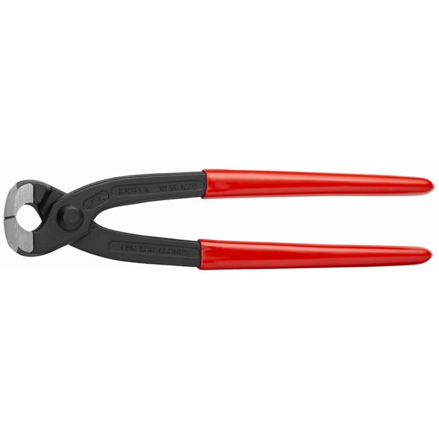 Pinza para orejas Knipex Tools 10 98 i220 8.75, mordaza delantera, color rojo
