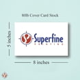 thumbnail image 5 of Blank Index Flash Note Cards | 80lb Heavyweight Thick White Cover Stock | 100 Cards Per Pack | 5 x 8, 5 of 5