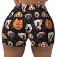 thumbnail image 2 of Goofa Different Breeds Of Dogs Printed Workout Shorts Women Seamless Scrunch Butt Lifting High Waisted Gym Booty Shorts Elastic Workout Shorts-Medium, 2 of 8