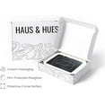 thumbnail image 4 of HAUS AND HUES Framed Black and White Wall Art - Black Wall Art Set of 3, Black and White Abstract Wall Art, Minimalist Wall Art, Modern Wall Art Black and White Wall Decor, (Beige Framed, 16x20), 4 of 6