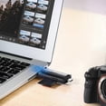 thumbnail image 4 of Universal micro SD card reader for USB 3.0 and USB-C 3.0, gray, 4 of 5