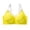 Yellow, variant on Womens Dressy Bras Plus Size Solid Color Thin Seamless Bra Sag Uplift