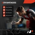 thumbnail image 6 of A-Premium Engine Auxiliary Water Pump - DOHC 4,8Cyl 1.4L 2.0L 4.0L 4.2L - Compatible with Audi & Volkswagen - RS5 2013-2015, RS7 2014-2018, Jetta 2013-2016, Passat 2012-2014, Replace for# 6R0965561A, 6 of 6