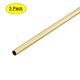 thumbnail image 1 of Uxcell tubo redondo de latón de 4.5 mm de diámetro exterior, 0.2 mm de grosor de pared y 300 mm de longitud, paquete de 3, 1 of 5