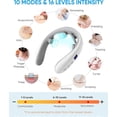 thumbnail image 4 of Heated Massage Companion, Smart Neck Massager With Deep Tissue Relief, Ergonomically Crafted For All-Day Comfort, Wireless Neck Massager With, 4 of 5